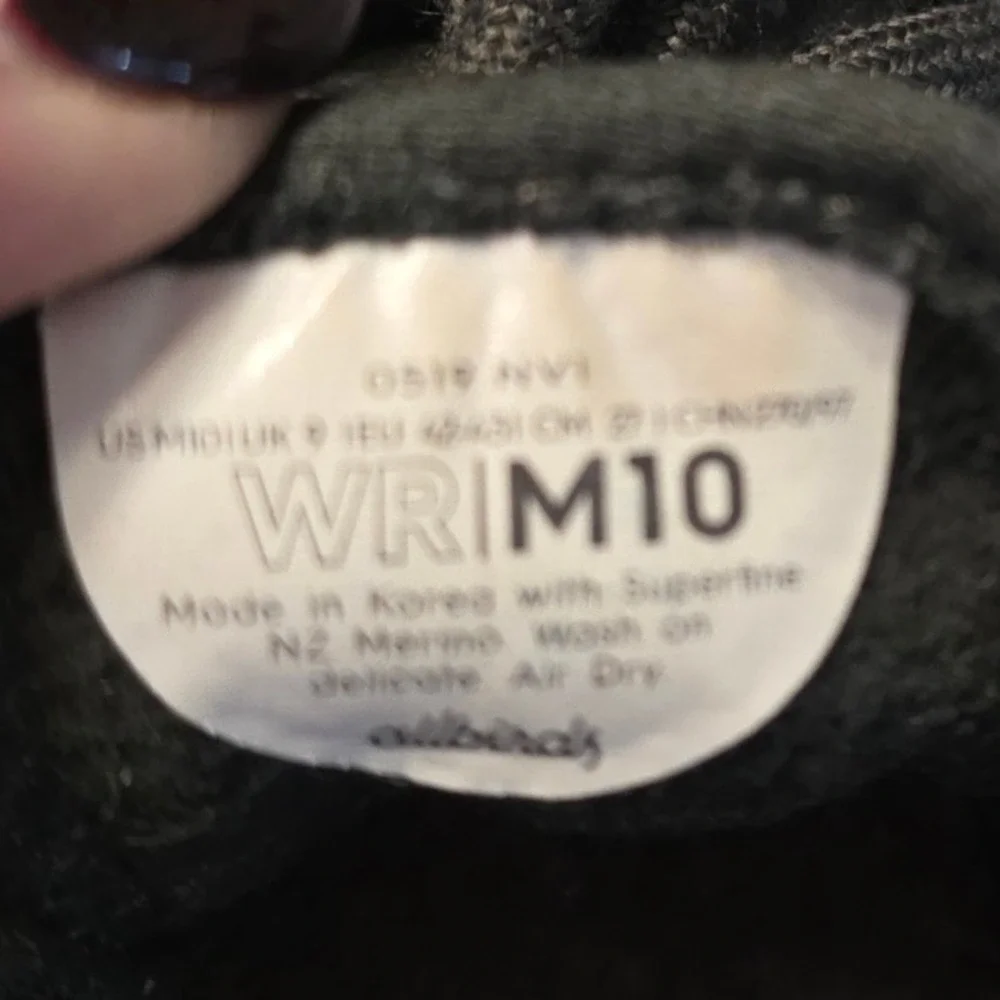 Allbirds Wool Runners Sneakers Walking Mens 10 Black Merino WoolComfort Shoes